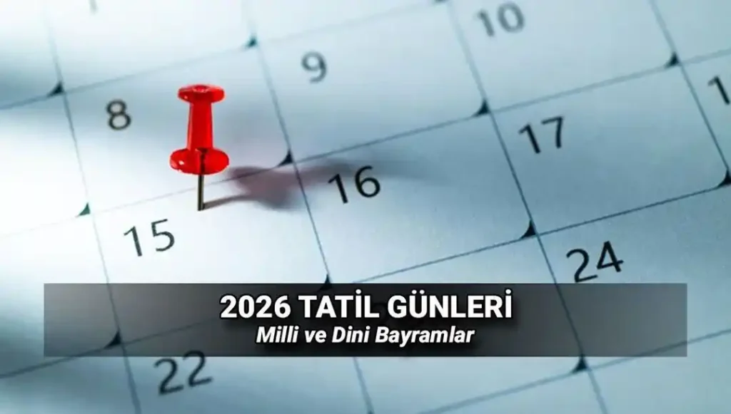 2026 resmi dini tatil günleri