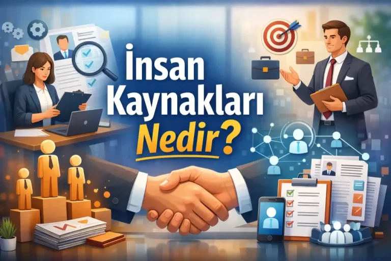 İnsan kaynakları ne iş yapar